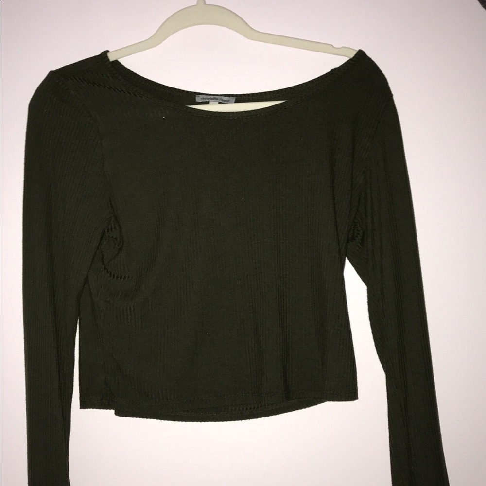 Long sleeves crop top